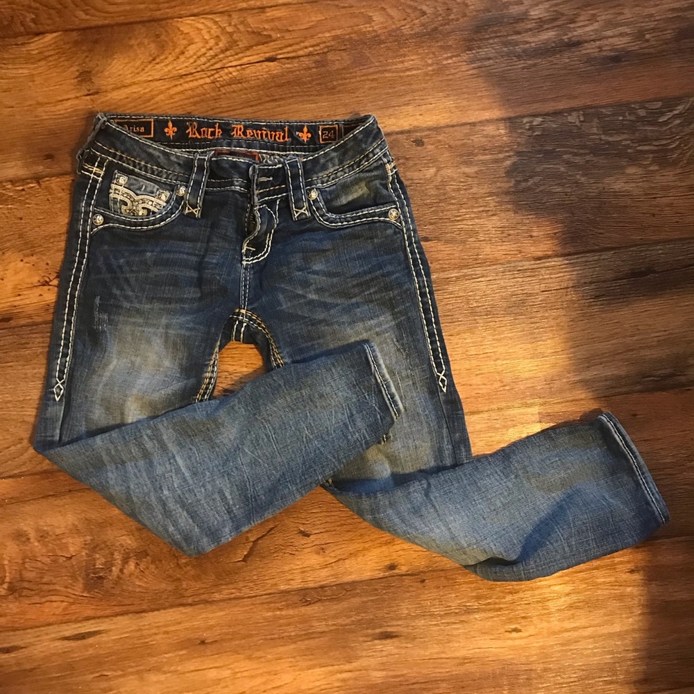Rock Revival Arisa Capri jeans 24
